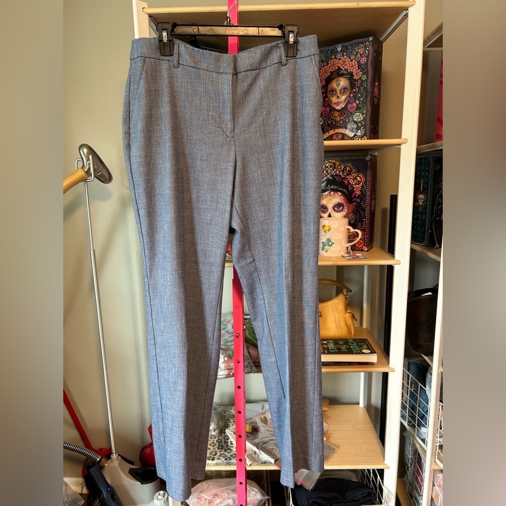 Anne Klein blue tailored Trousers EUC size 10